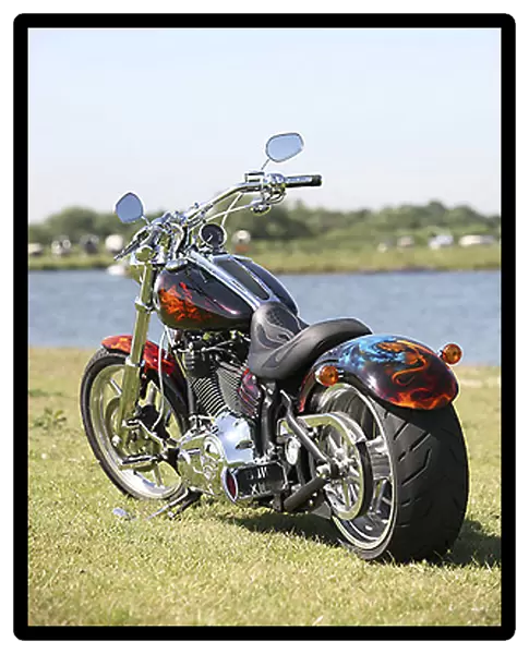 Harley Davidson Dyna Wide Glide custom paint release form 03-06-2011-03