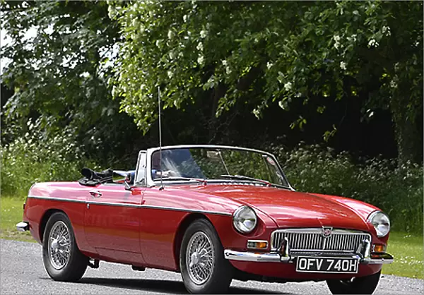 MG MGB Roadster 1969 Red