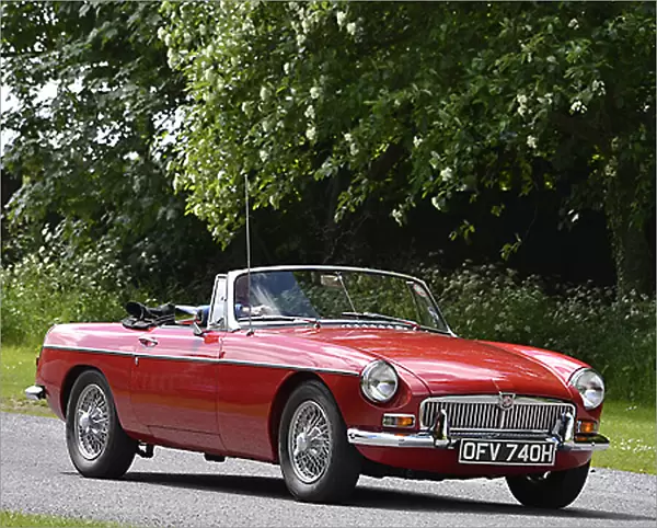 MG MGB Roadster 1969 Red