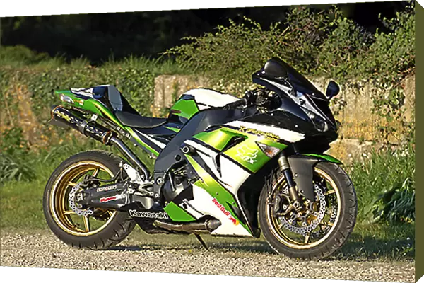 Kawasaki ZX-10R 2007 Green metallic