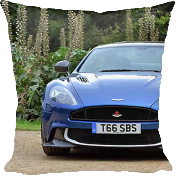 Aston Martin Vanquishs Coupe 2016 Blue metallic