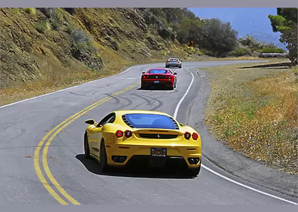 Ferrari Club in California out on the