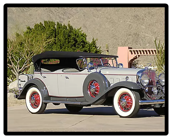 Cadillac V16 Sport Phaeton, 1930, Grey, & red