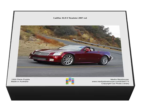 Cadillac XLR-V Roadster 2007 red