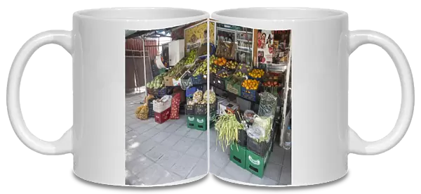 Green grocer shop sell fruit and veg - Bulgaria
