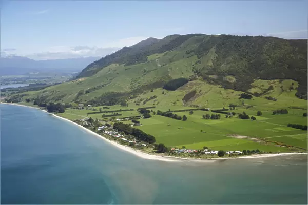 Holiday Homes, Pakawau, and Burnett Range, Golden Bay, Nelson Region, South Island