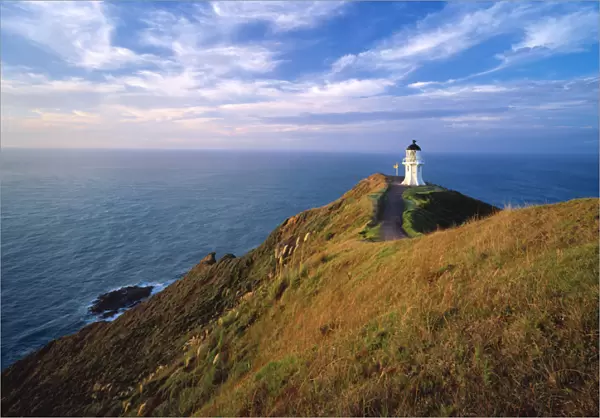 The Cape Reinga lighthouse on the North Island of New Zealand
