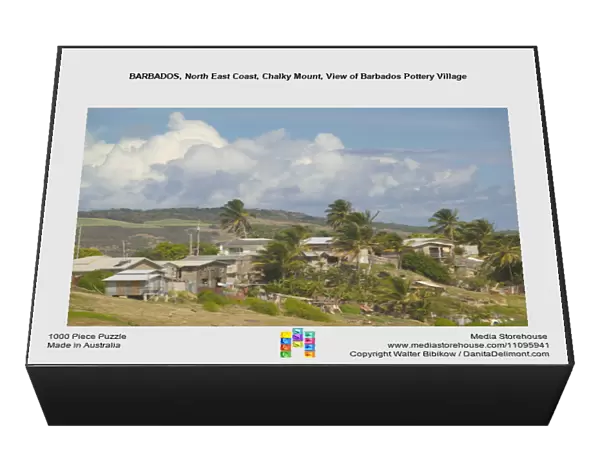 BARBADOS, North East Coast, Chalky Mount, View of Barbados Pottery Village