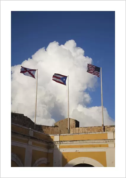 Puerto Rico, San Juan, Old San Juan, San Felipe del Morro Fort, Colonial, Puerto Rican
