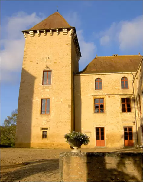 03. France, Burgundy, Maconnais region, Chateau de Pierreclos (Editorial Usage Only)