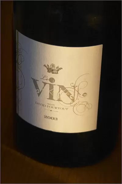 Bottle of cuvee Le vin selon David Fourtout ( The Wine according