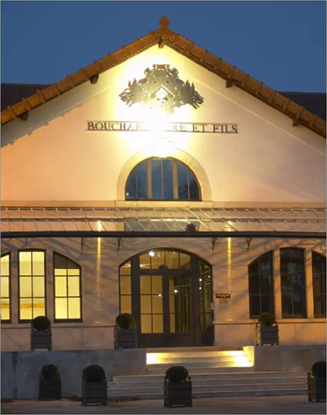The Winery building at Bouchard Pere et Fils negociants in Beaune, Cote d Or