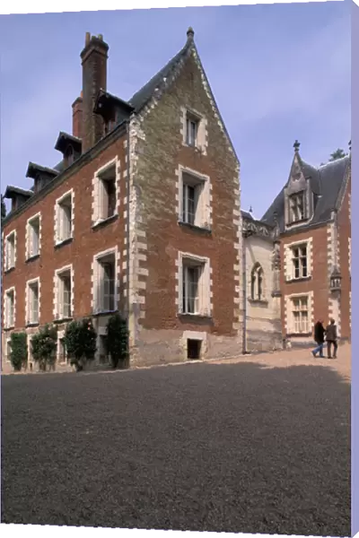 EU, France, Loire Valley, Indre-et-Loire, Amboise. Le Clos Luce, House of Leonardo
