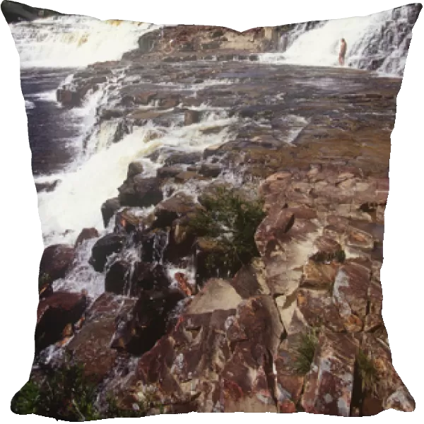 Orinduik Falls on the Brazil Border, Guyana, South America