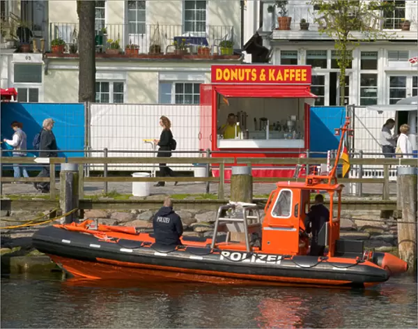 police boat, warnemunde