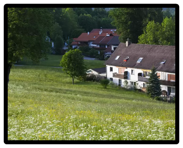 GERMANY, Bayern-Bavaria, Bad Tolz. Farmhouse