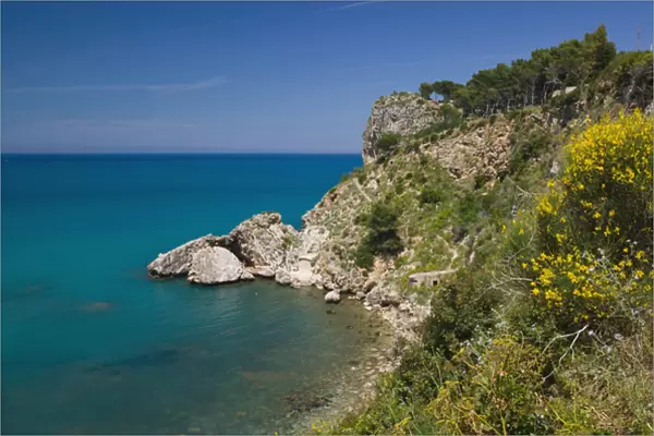 Italy, Sicily, Scopello, Puntazzo Beach, Landscape