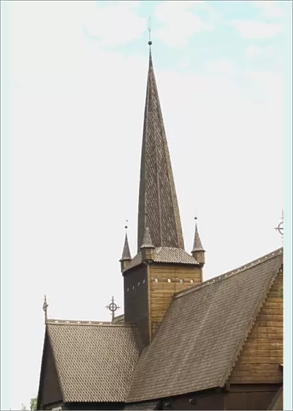 vogo Stave Church from1600, Vagamo norway