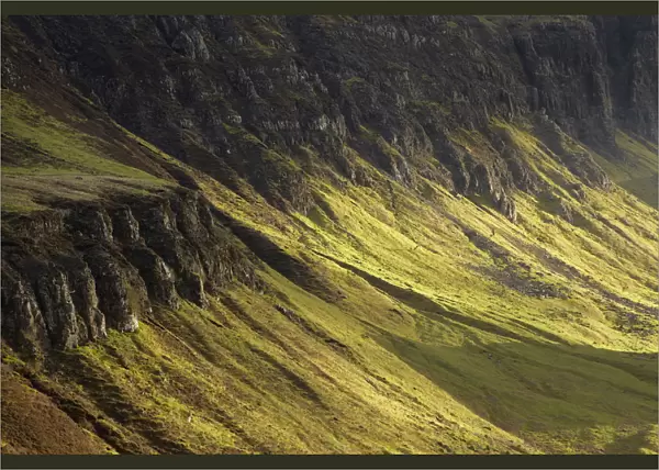 Early light on The Quiraing, Isle of Skye, Scotland, United Kingdom