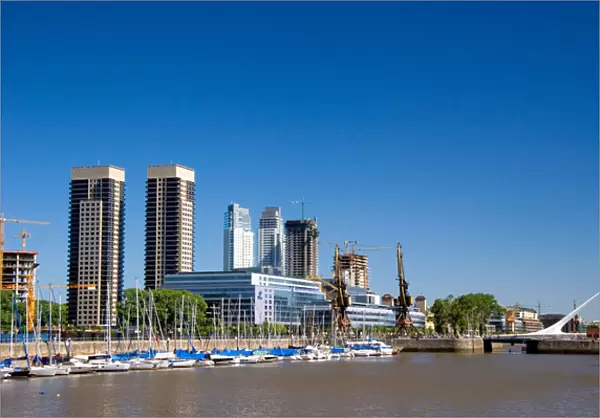 Puerto Modero area of Buenos Aires, Argentina