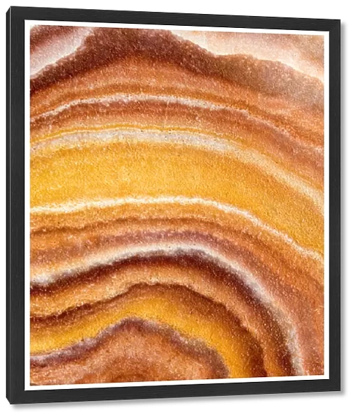 Brilliant color in metamorphic sandstone, Bryce Canyon National Park, Utah, USA