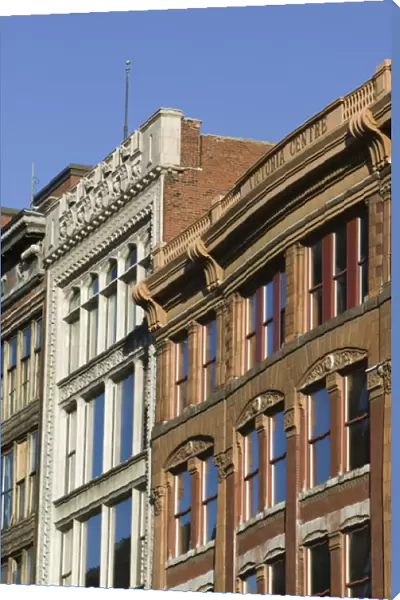 USA-Indiana-Indianapolis: Downtown- Buildings along East Washington Street
