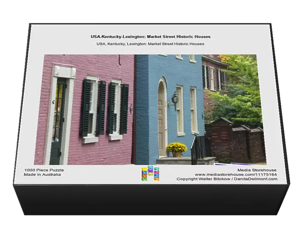 USA-Kentucky-Lexington: Market Street Historic Houses