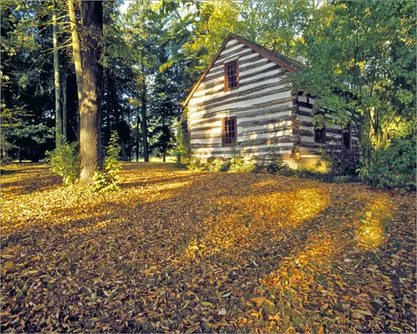 United States, Pennsylvania, Mercersburg. James Buchanans birthplace, in Mercersburg