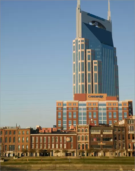 USA, Tennessee, Nashville: Downtown & Bell South Tower
