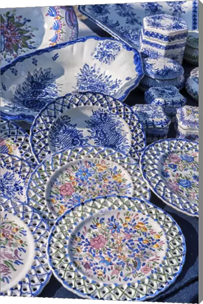 Europe, Portugal, Oporto, Portuguese ceramics for sale
