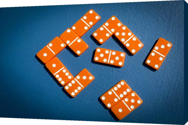 New York City, NY, USA. Domino game