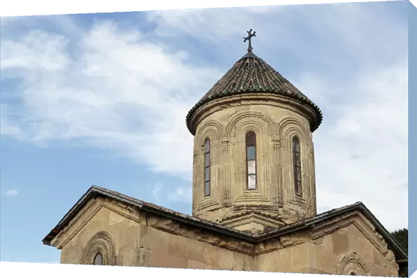 Georgia, Kutaisi. The main tower of Gelati Monastery