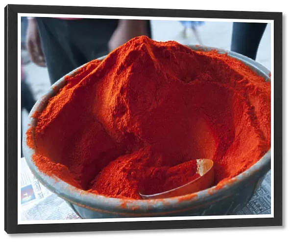 Chili powder, Jojawar, Rajasthan, India