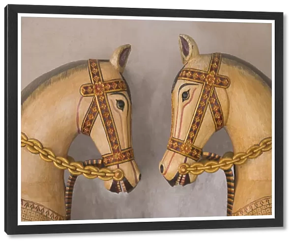 Pottery horses, Jaipur, Rajasthan, India