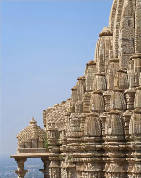 Jain temple in Chittorgarh Fort, Rajasthan, India