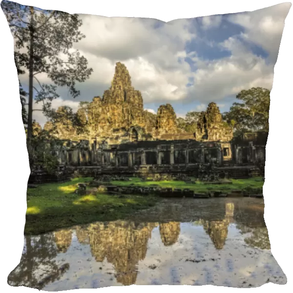 Asia; Cambodia; Angkor Watt; Siem Reap; Sunrise reflections at Angkor Wat
