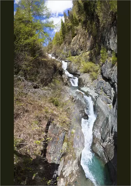 The cascades of the river Isel in national Park Hohe Tauern