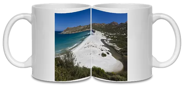 France, Corsica, Haute-Corse Department, Le Nebbio Region, Plage de Ostriconi beach