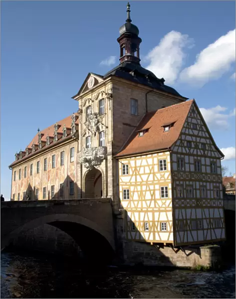 BAMBER17934-2012-BARTRUFF. CR2 - Old City Hall located atop the bridge over the River