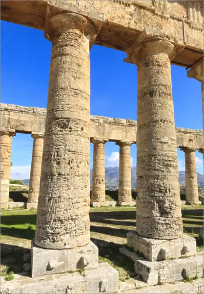 Dorian Temple of Segesta. 5th Century BC. Sicily, Italy