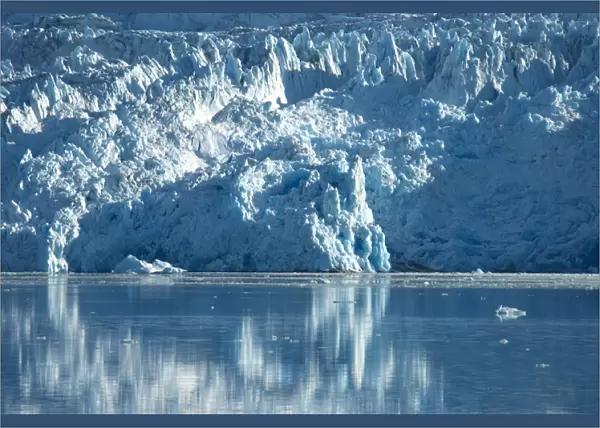Greenland, Qaleraliq Glacier. The Qaleraliq Glacier in southern Greenland flows into