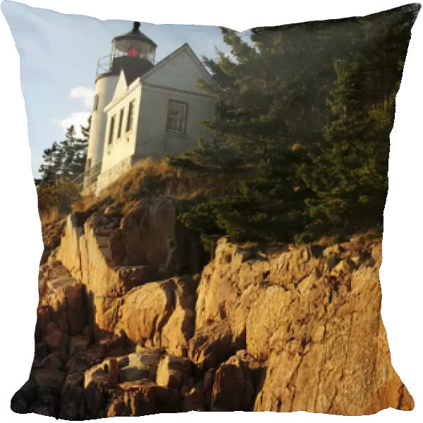 Bass Harbor Head Lighthouse in Late Afternoon, Bass Harbor, Mount Desert Island, Maine