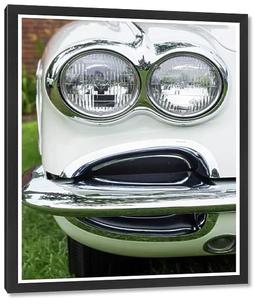 USA, Massachusetts, Beverly Farms, antique cars, 1960s Chevrolet Corvette