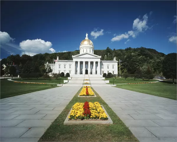 USA, Vermont, Montepelier, Vermont State Capitol