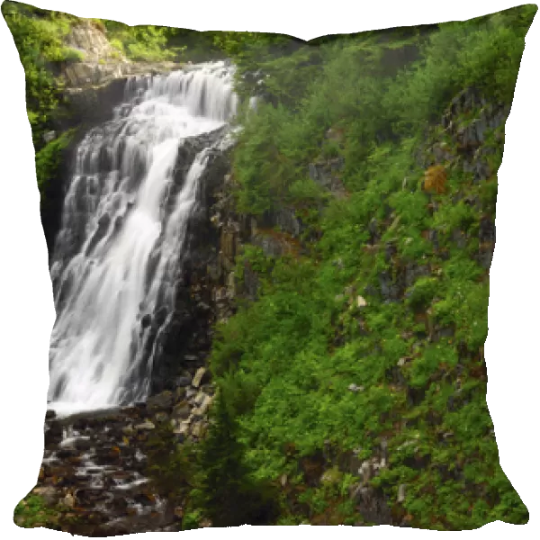 Galena Creek Falls; Mount Baker-Snoqualmie National Forest; Washington; USA