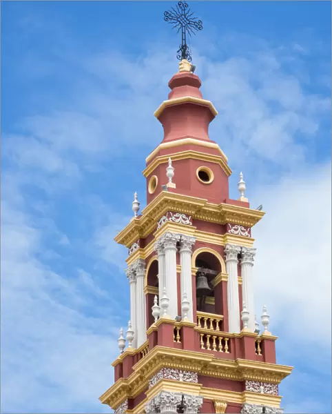San Francisco Church. Town of Salta, north of Argentina, located in the foothills of the Andes