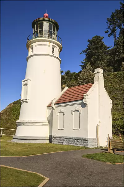 Heceta Head Lighthouse, constructed in 1894, on the National Register of Historic Places