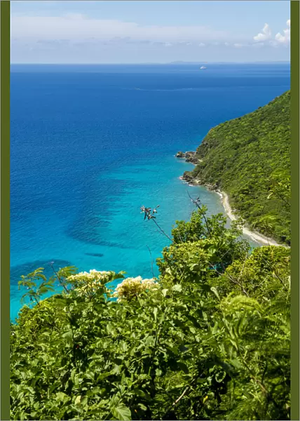 North Shore around Hull Bay, St. Thomas, US Virgin Islands