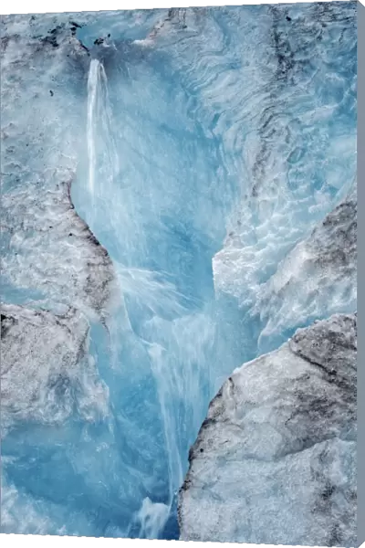 Ice melt, Mendenhall Glacier, Juneau, Alaska, USA