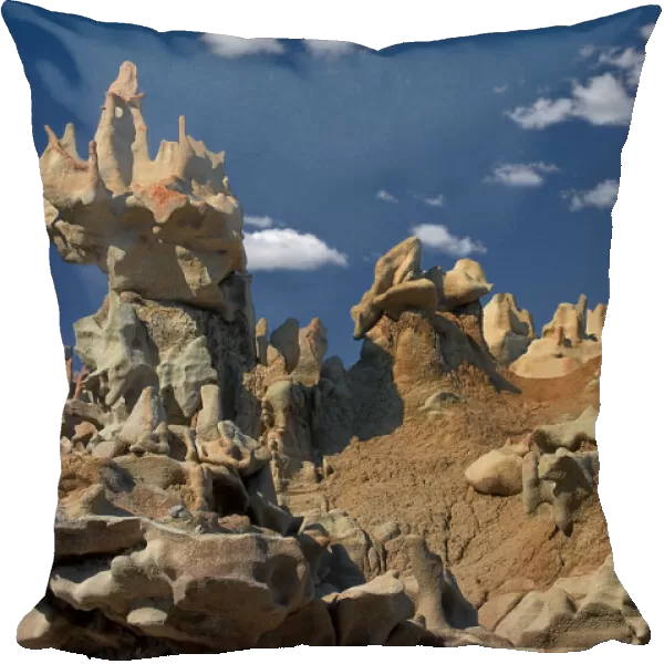 USA, Utah, Fantasy Canyon. Eroded sandstone formations